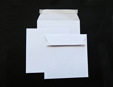 Enveloppes Carrées de Luxe - 14 x 14 cm - 140 x 140 mm - 110 GSM