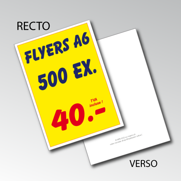 Flyer A6 ECOnomique